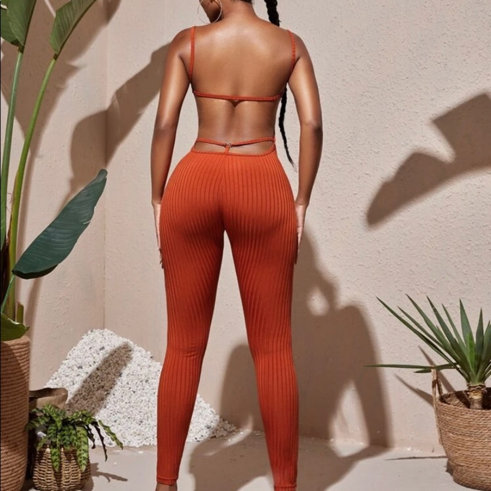 Backless Cami Jumpsuit